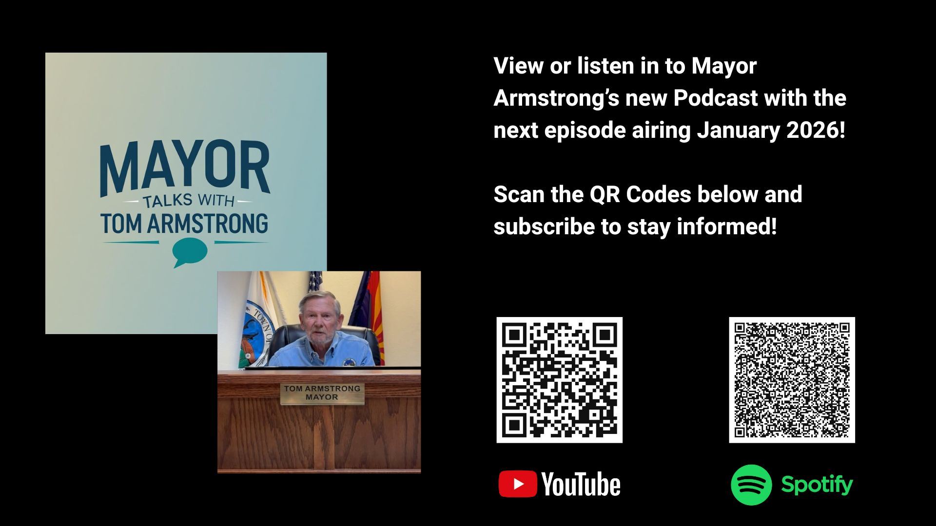 Mayor Talks - Initial Infographic for website